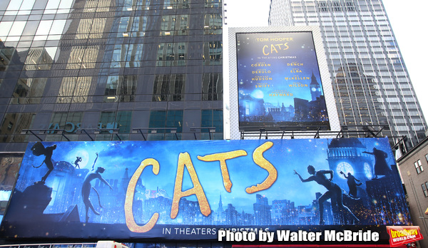 Photo Coverage: CATS Billboard Takes Over Times Square Image