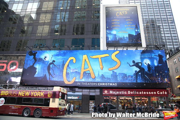Photo Coverage: CATS Billboard Takes Over Times Square Image