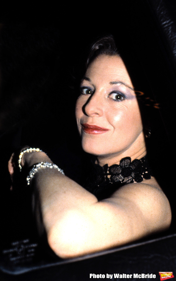 Jane Alexander in her Limo on June 1,  1980 in New York City. Photo