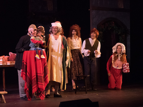 Photo Coverage: Curtain Call And Press Night Of The Troubies' A CHRISTMAS CAROLE KING Image