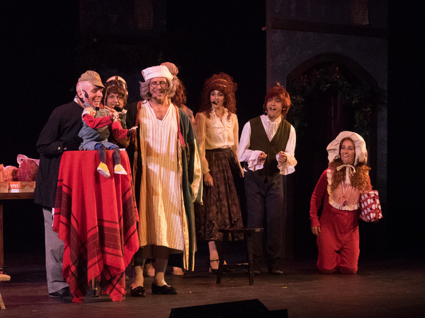 Photo Coverage: Curtain Call And Press Night Of The Troubies' A CHRISTMAS CAROLE KING Image