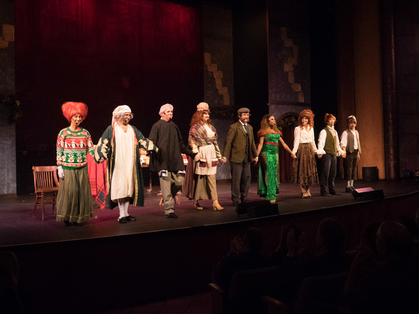 Photo Coverage: Curtain Call And Press Night Of The Troubies' A CHRISTMAS CAROLE KING Image