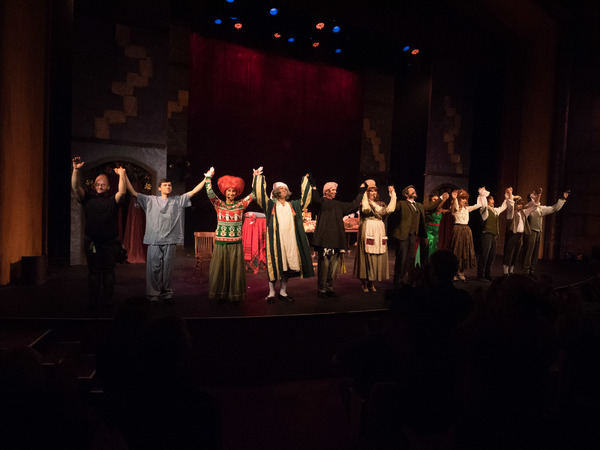 Photo Coverage: Curtain Call And Press Night Of The Troubies' A CHRISTMAS CAROLE KING Image