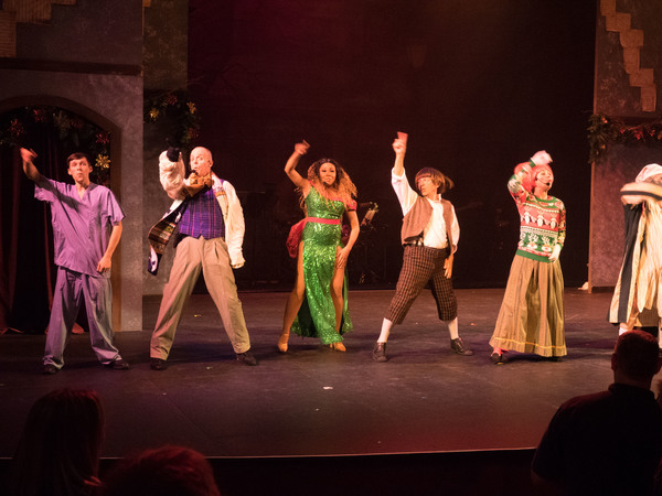 Photo Coverage: Curtain Call And Press Night Of The Troubies' A CHRISTMAS CAROLE KING Image