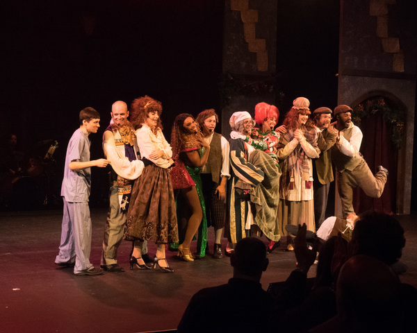 Photo Coverage: Curtain Call And Press Night Of The Troubies' A CHRISTMAS CAROLE KING Image