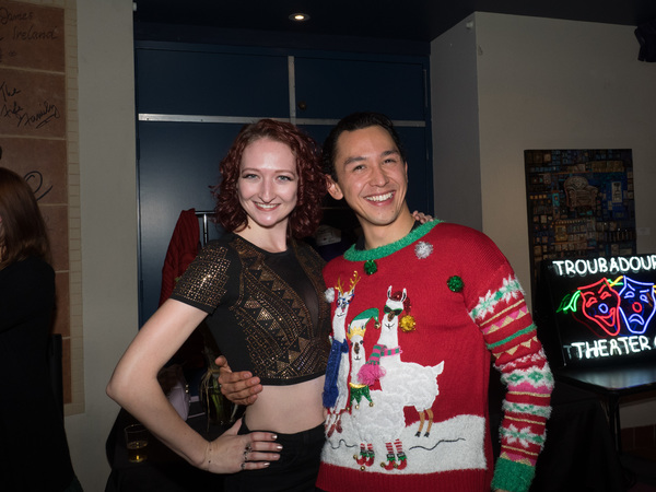 Photo Coverage: Curtain Call And Press Night Of The Troubies' A CHRISTMAS CAROLE KING Image