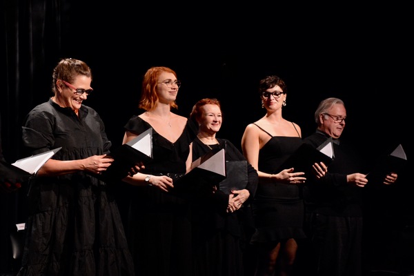 Cady Huffman, Charlotte Maltby, Cynthia Darlow, Emma Stratton and Fred Applegate Photo