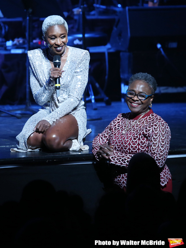 Cynthia Erivo with her Mom Photo