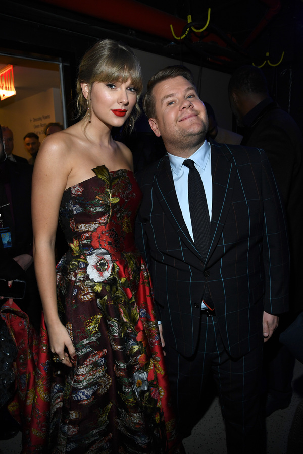 Taylor Swift and James Corden  Photo