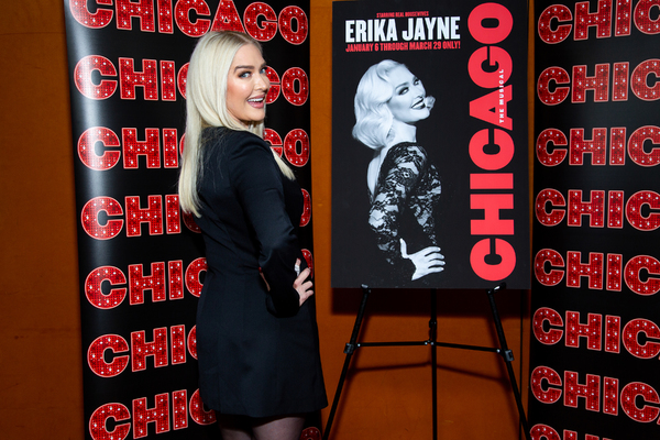 Photo Coverage: Real Housewives Star Erika Jayne Gets Ready to Strut Her Stuff in CHICAGO! Image