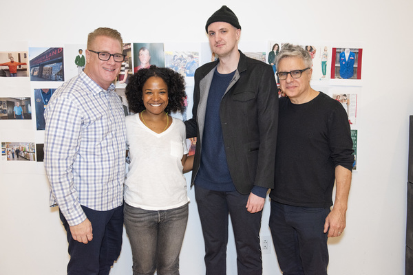 Photo Flash: First Look at Rehearsals For Atlantic Theater Company's PARIS Image