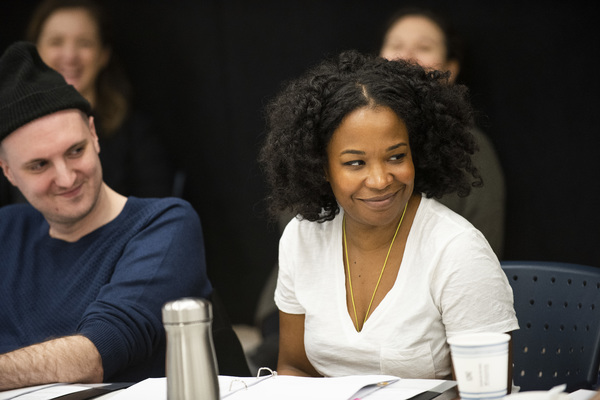Photo Flash: First Look at Rehearsals For Atlantic Theater Company's PARIS Image