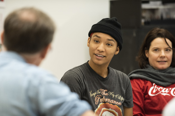 Photo Flash: First Look at Rehearsals For Atlantic Theater Company's PARIS Image
