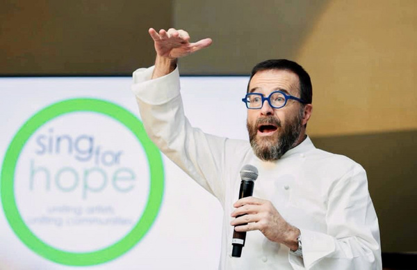 Photo Flash: Forever Gourmet Names 'Sing For Hope' As Cultural Animator, Beneficiary Of Michelin Star Chef's Events Image