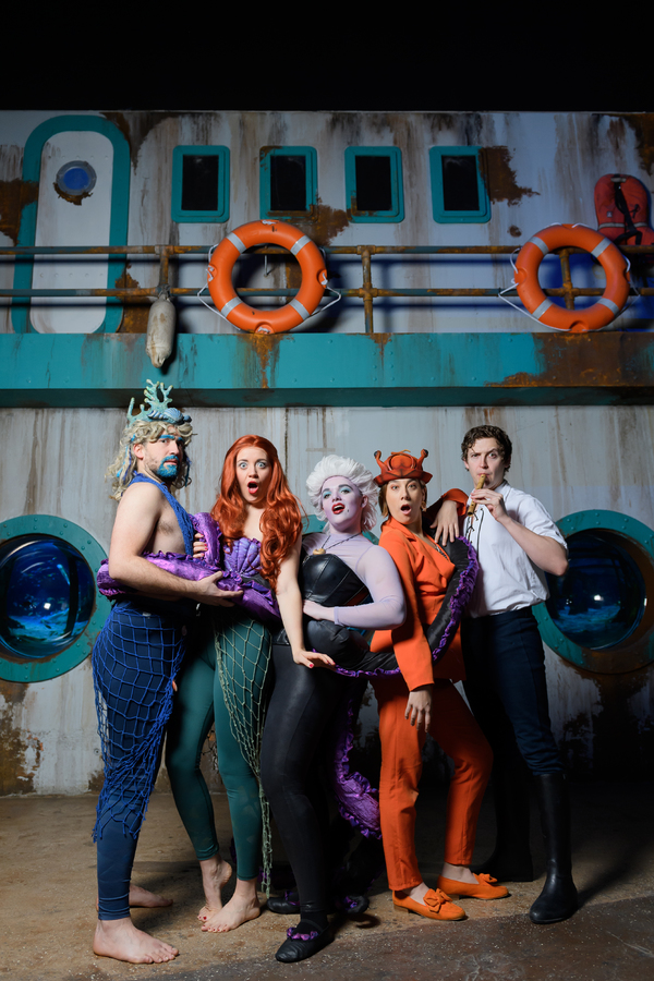 Photo Flash: The Cast of Birmingham Hippodromes UNFORTUNATE Goes Shark Diving at Bear Grylls Adventure 