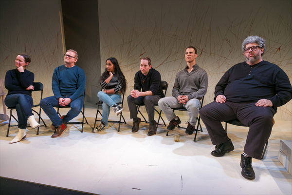 Photo Flash: Neil LaBute Joins The Cast Of IN A DARK DARK HOUSE For Post Show Discussion 