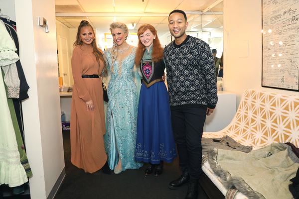 Photo Flash: FROZEN National Tour Welcomes John Legend And Chrissy Teigen Image