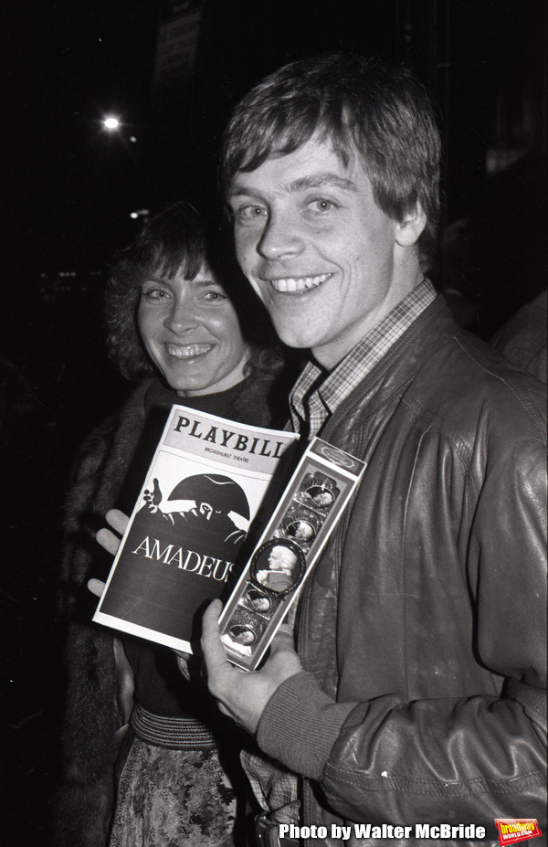 Mark Hamill and wife Marilou York take in a performance of â€˜Amadeusâ€™ at  Photo