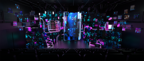 Photo Flash: Sneak Peak of EMOJILAND Scenic, Projection and Lighting Design Image
