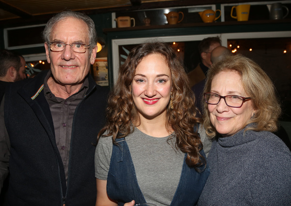 Jacqueline Novak and her parents  Photo