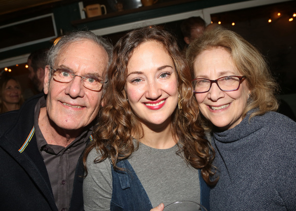 Jacqueline Novak and her parents  Photo