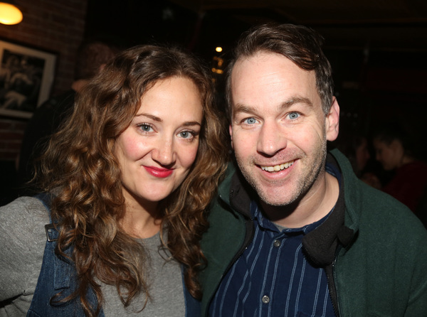 Jacqueline Novak and Executive Producer Mike Birbiglia  Photo