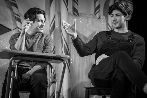 Photo Flash: Inside Rehearsal For Kevin Elyot's COMING CLEAN at Trafalgar Studios Image