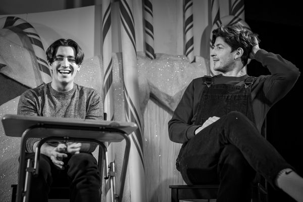 Photo Flash: Inside Rehearsal For Kevin Elyot's COMING CLEAN at Trafalgar Studios Image