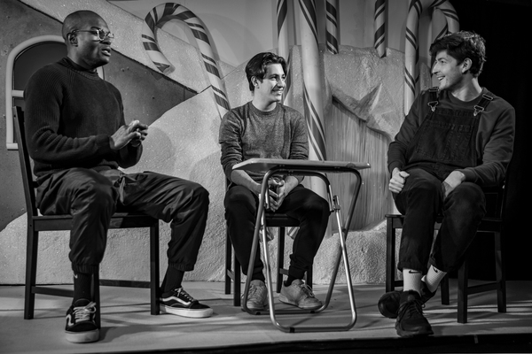 Photo Flash: Inside Rehearsal For Kevin Elyot's COMING CLEAN at Trafalgar Studios Image