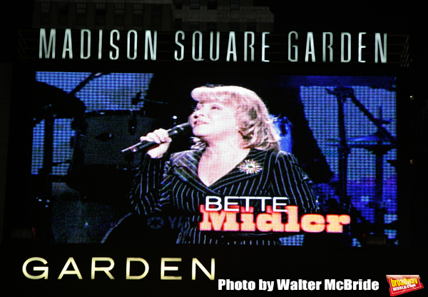 Bette Midler Theatre Marquee at Madison Square Garden November 1, 2006 in New York Ci Photo