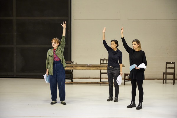 Photo Flash: Go Inside Rehearsals for THE WELKIN at the National Theatre Image