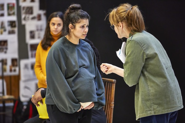 Photo Flash: Go Inside Rehearsals for THE WELKIN at the National Theatre 