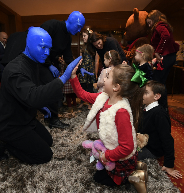 Photo Flash: It's A Blue Christmas In Boston With BLUE MAN GROUP Image