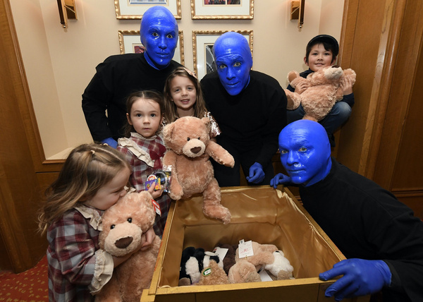 Photo Flash: It's A Blue Christmas In Boston With BLUE MAN GROUP 