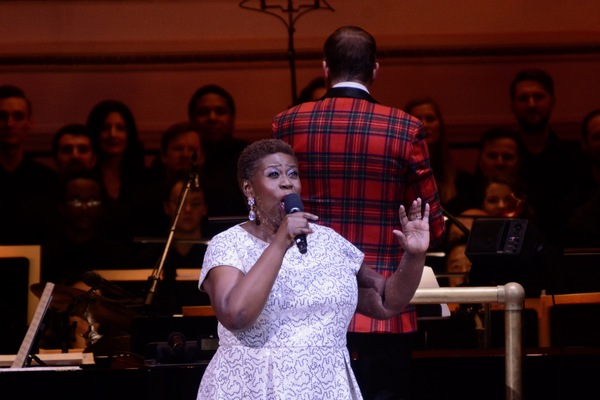 Photo Coverage: Capathia Jenkins Performs at The New York Pops Holiday Show 