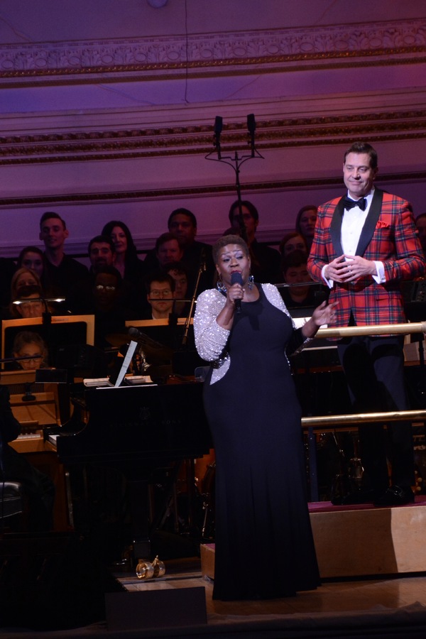 Photo Coverage: Capathia Jenkins Performs at The New York Pops Holiday Show Image