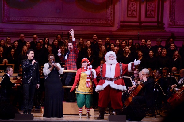 Tony DeSare, Capathia Jenkins, Steven Reineke, Pecan Pie and Santa Claus Photo