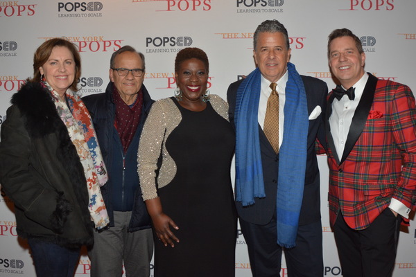 ALice Wolterman, Joe Torre, Capathia Jenkins, John Such and Steven Reineke Photo