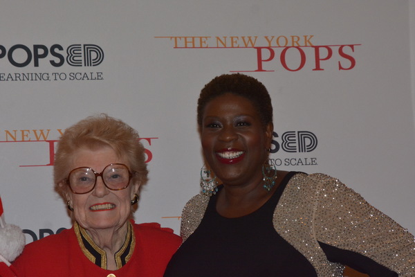 Photo Coverage: Capathia Jenkins Performs at The New York Pops Holiday Show 
