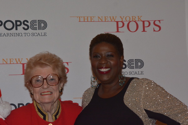 Photo Coverage: Capathia Jenkins Performs at The New York Pops Holiday Show Image