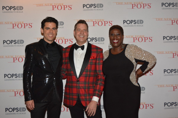 Tony DeSare, Steven Reineke and Capathia Jenkins Photo