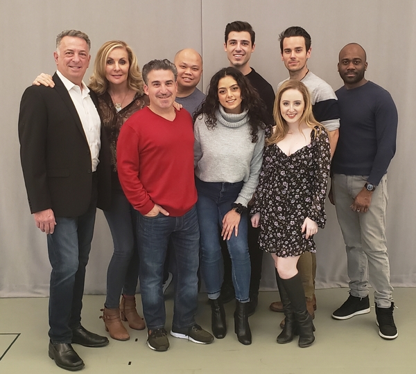 Photo Flash: Take a Look at First Day of Rehearsal Photos for ROMEO & BERNADETTE Image