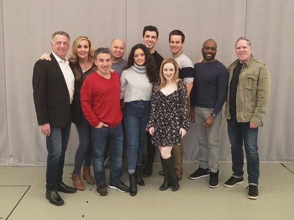 Photo Flash: Take a Look at First Day of Rehearsal Photos for ROMEO & BERNADETTE Image