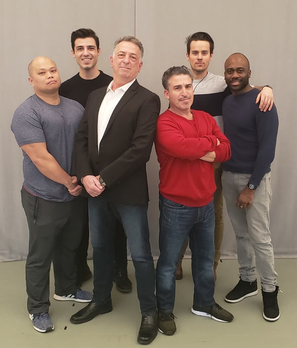 Photo Flash: Take a Look at First Day of Rehearsal Photos for ROMEO & BERNADETTE Image
