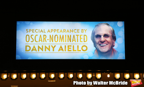 Theatre Marquee unveiling Danny Aiello appearing in 