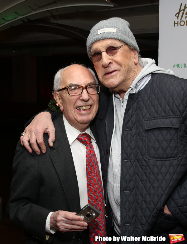 Aubrey Rubin and Danny Aiello attends the Broadway Opening Night after party for  'Ho Photo