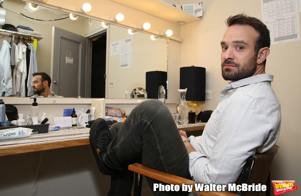 Charlie Cox during his Broadway Debut Photo Shoot  at the Bernard B. Jacobs Theatre o Photo
