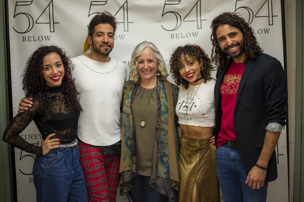 Photo Flash: The Saunders Family In FAMILY DINNER: HOLIDAY EDITION At Feinstein's/54 Below Image