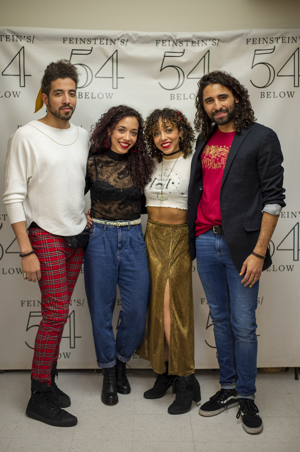 Photo Flash: The Saunders Family In FAMILY DINNER: HOLIDAY EDITION At Feinstein's/54 Below Image