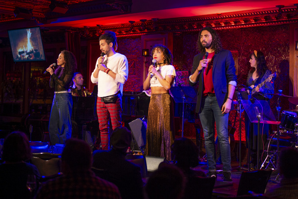 Photo Flash: The Saunders Family In FAMILY DINNER: HOLIDAY EDITION At Feinstein's/54 Below Image